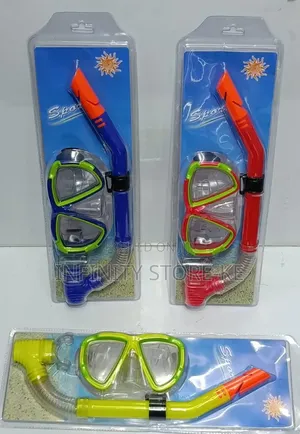 Swimming Goggles and Snorkel
