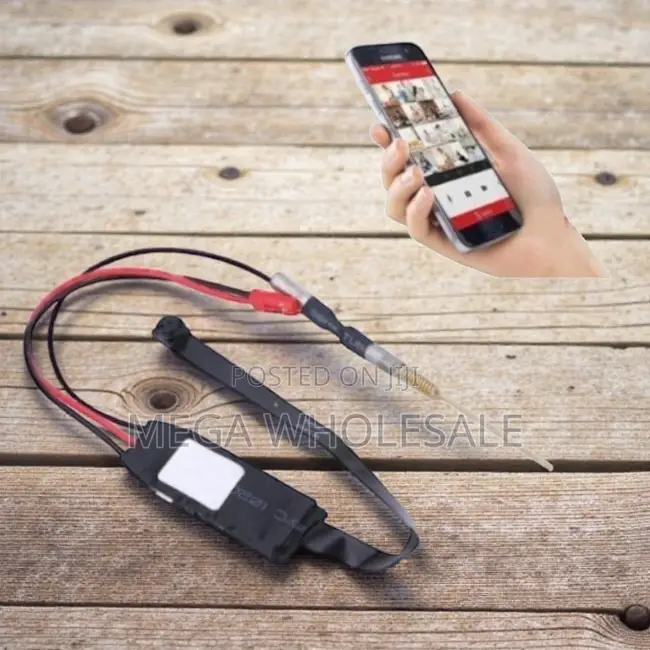 Lightweight 1080P Full HD Mini Wireless Pin Hole Wi-Fi Spy Camera