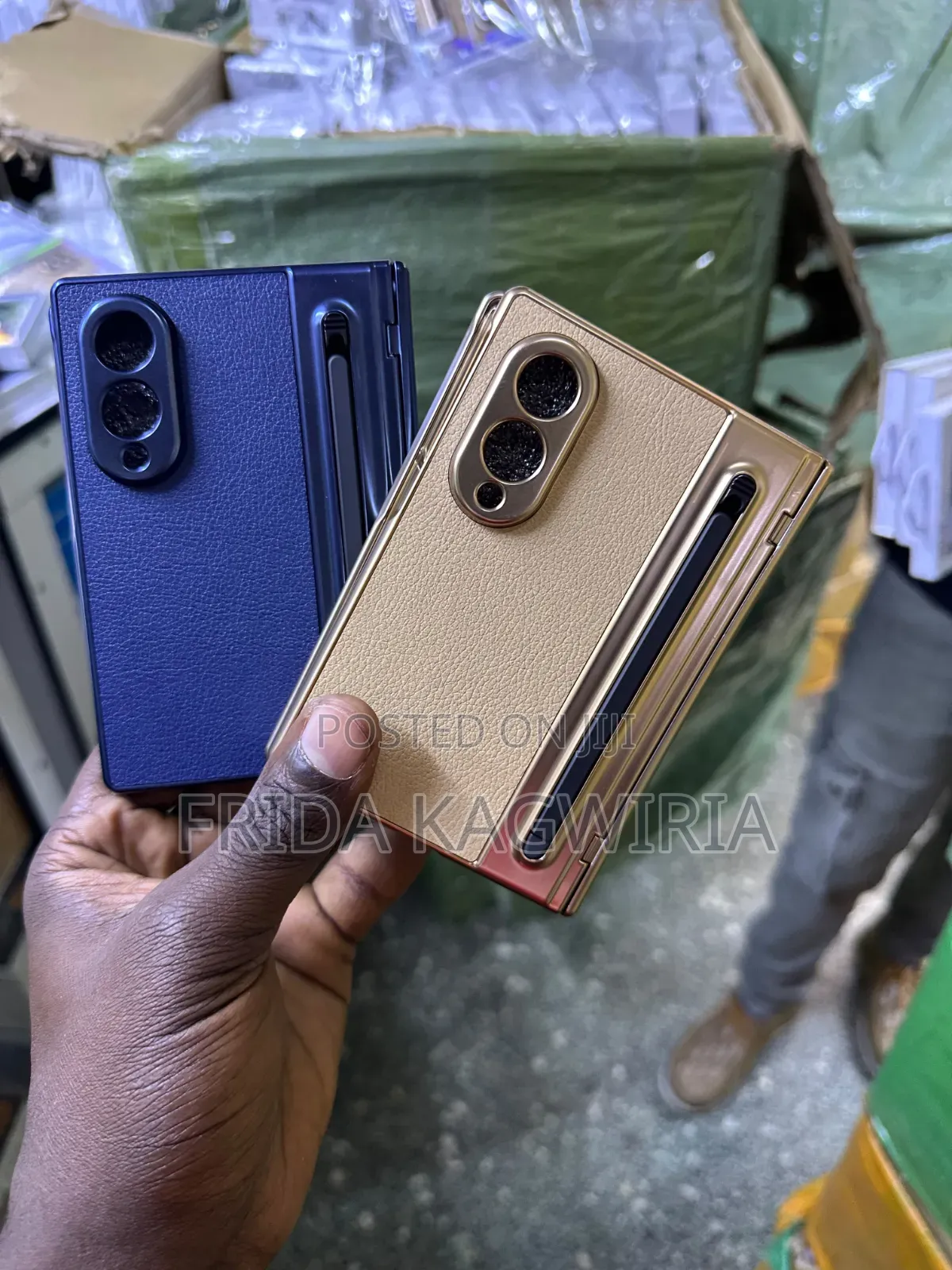 Samsung Galaxy Fold 8 Case With Screen and Hinge Protector and Pen