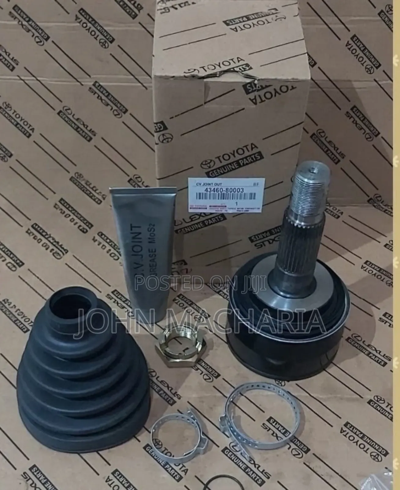 Cv Joints for Toyota Hilux Revo (30 × 29) Teeths