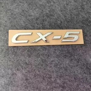 3D Metallic CX_5 Trunk Emblem Sticker