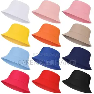 Bucket Hats Available in Different Colors.
