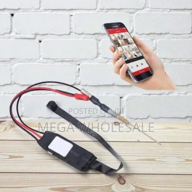 Mobile 1080P Full HD Mini Wireless Pin Hole Wi-Fi Spy Camera