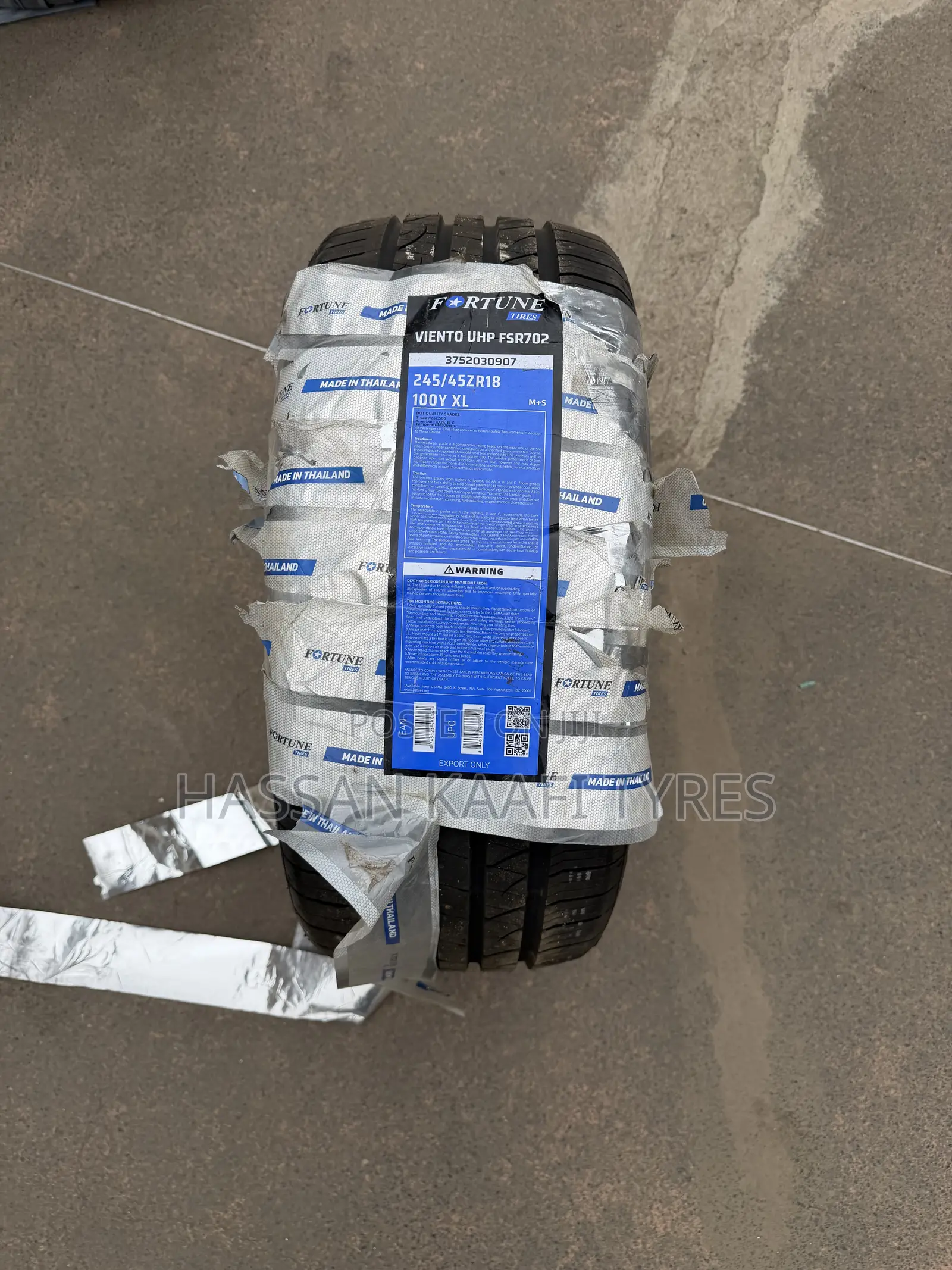 245/45r18 Fortune Made in Thailand Tyre