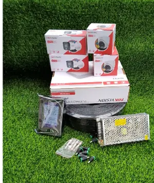 Hikvision 4 Channel HD Security Camera Package