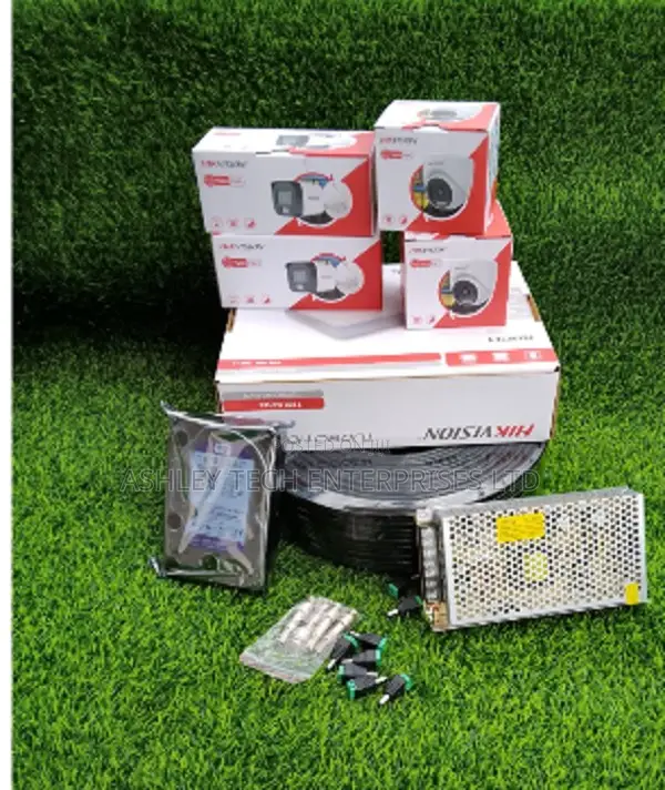Hikvision 4 Channel HD Security Camera Package