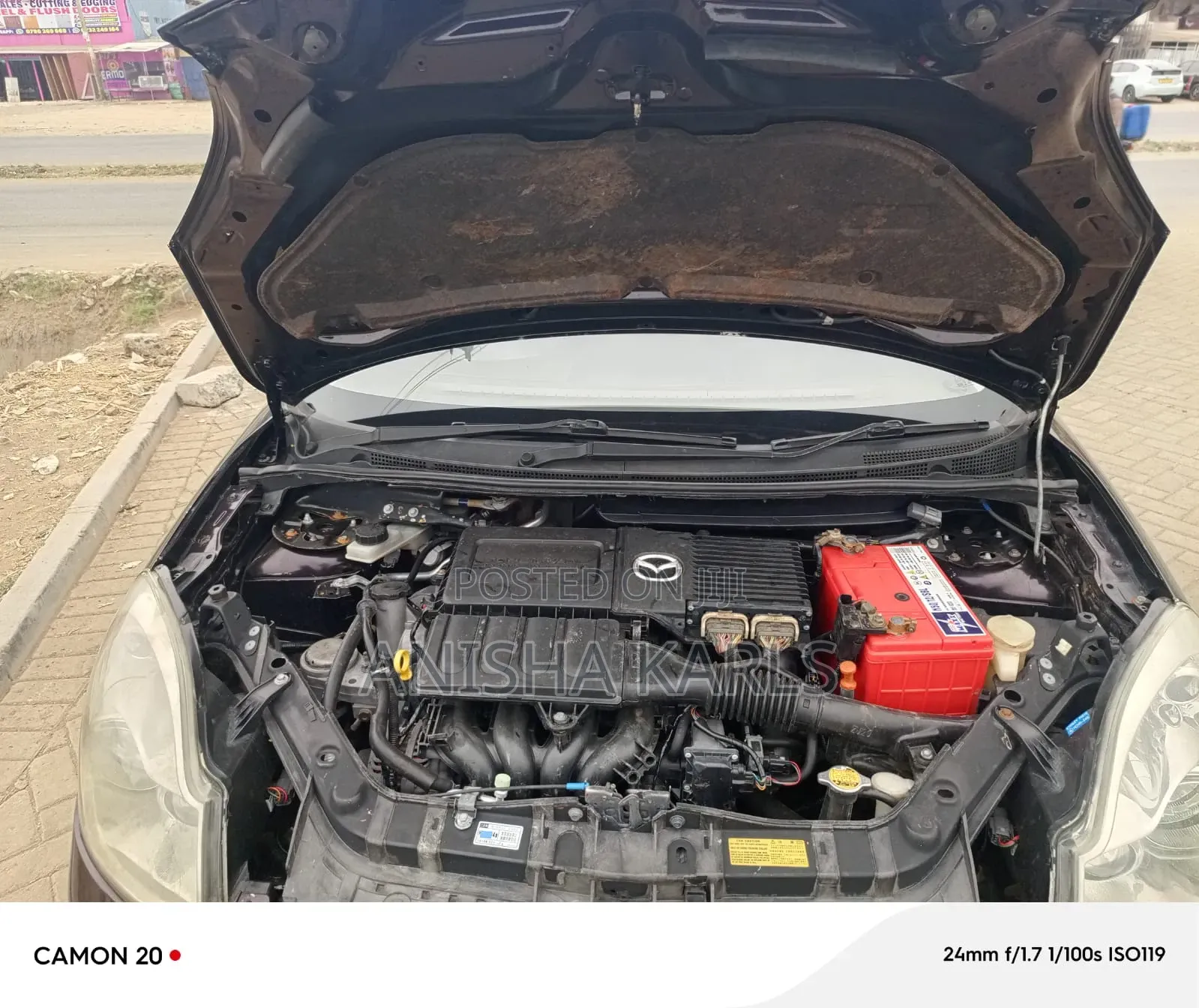 Mazda Verisa 2008 Black