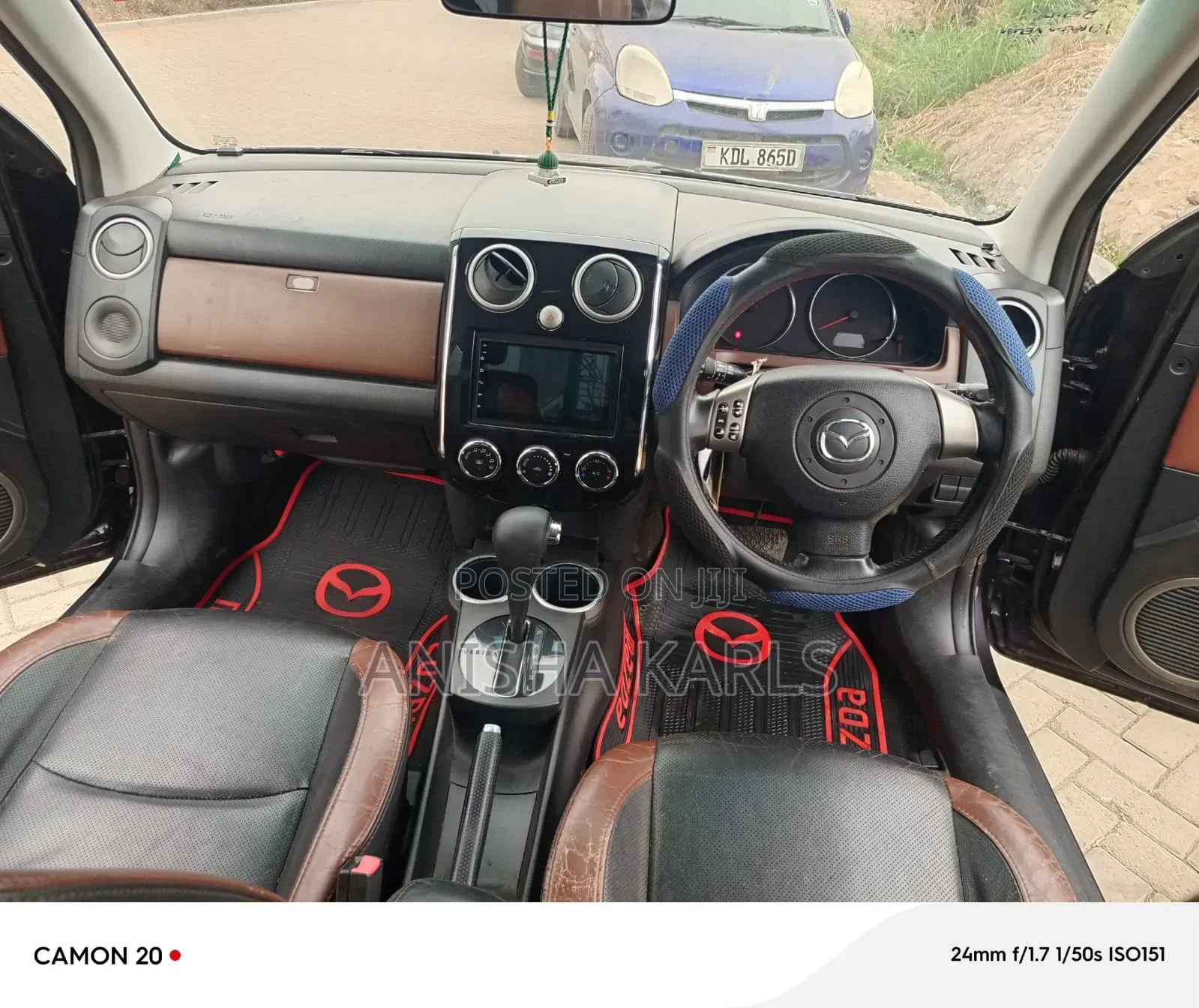 Mazda Verisa 2008 Black