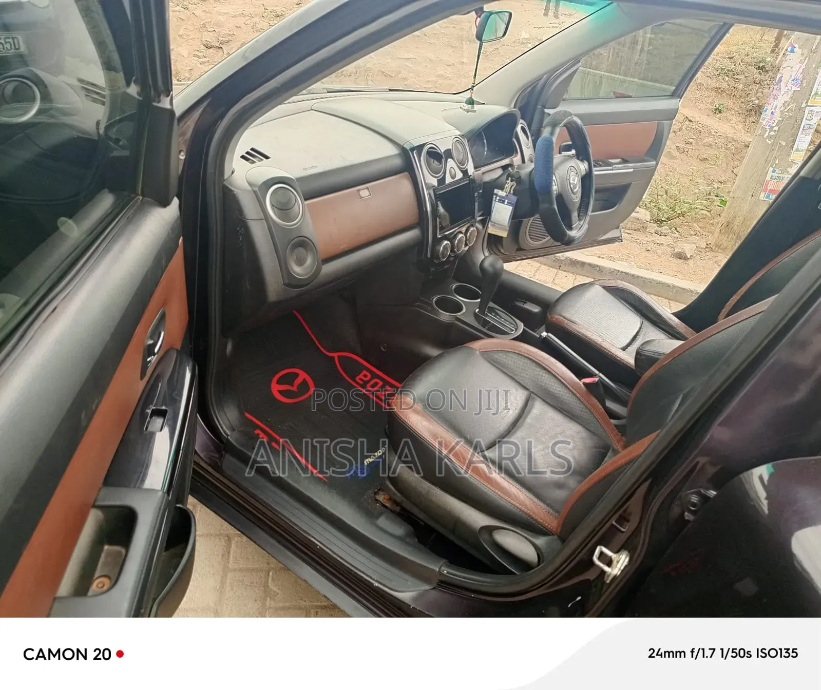 Mazda Verisa 2008 Black