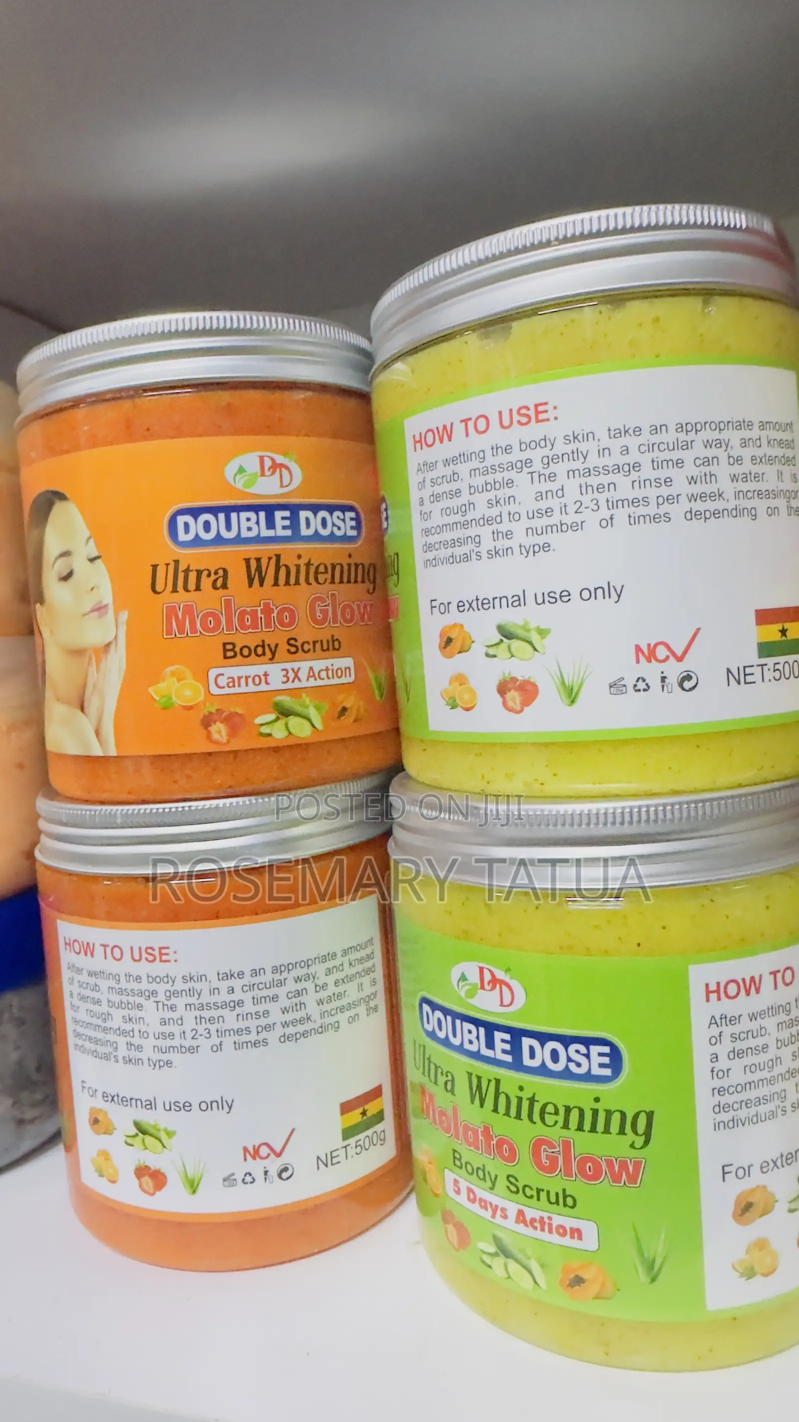 Ultra Whitening Molato Glow Body Scrub