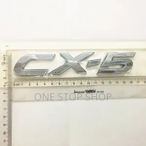 3D Metallic CX_5 Trunk Emblem Sticker