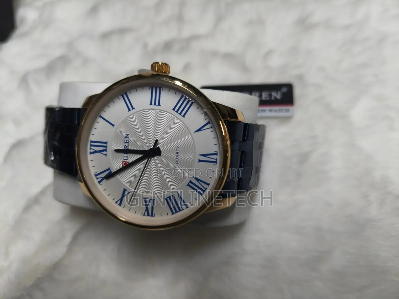 Curren M8422 Blue and White
