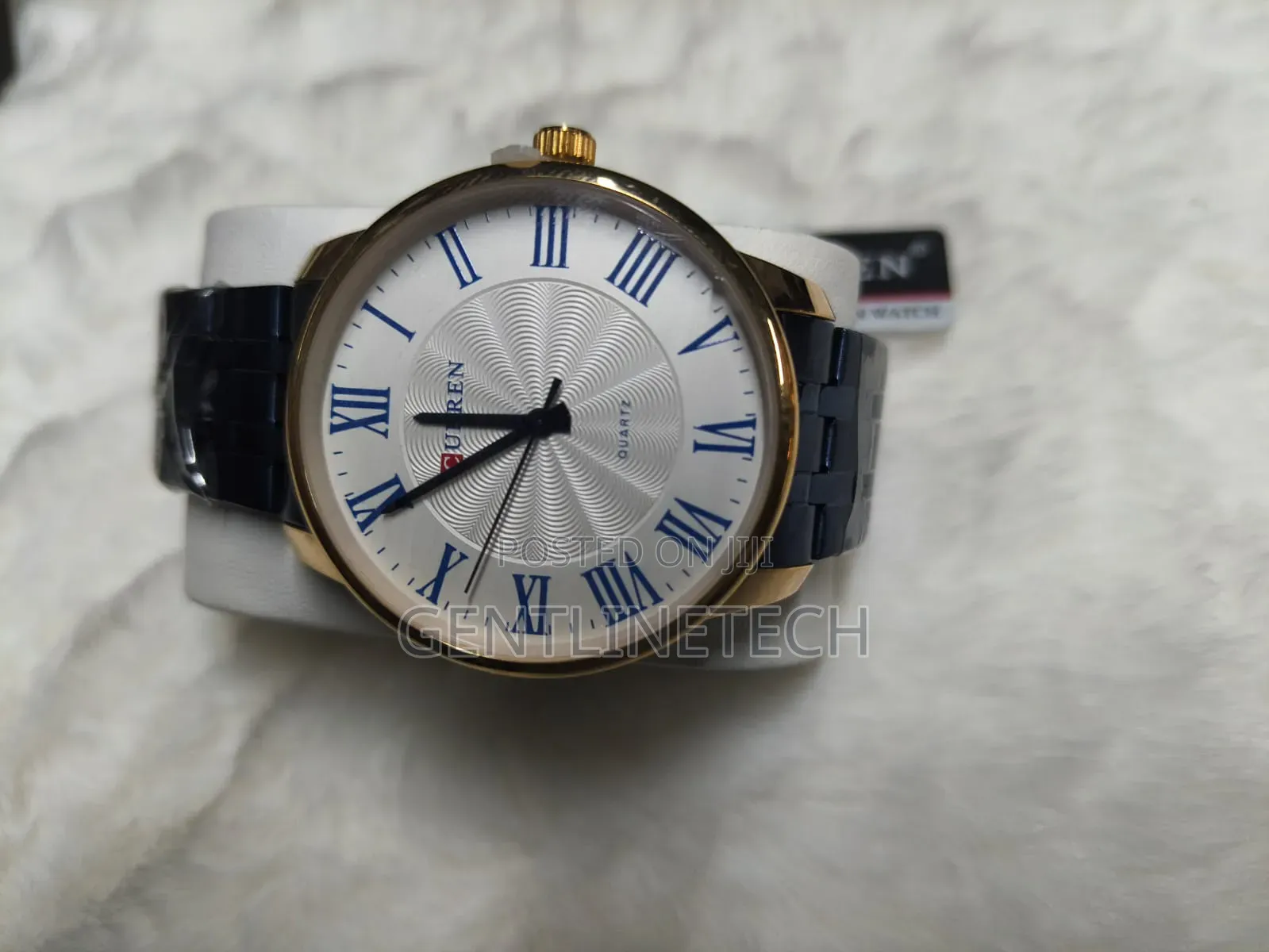 Curren M8422 Blue and White