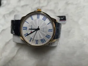 Curren M8422 Blue and White