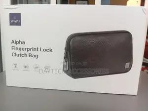 Wiwu Alpha Fingerprint Lock Clutch Travel Bag.