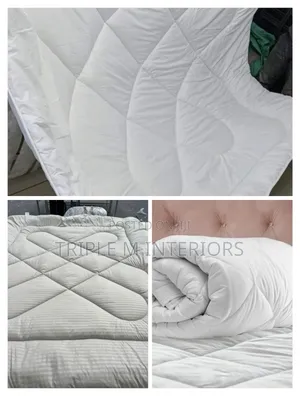 6 by 7 Binded Coloured Duvets Set for Beautiful Bedrooms Interiors