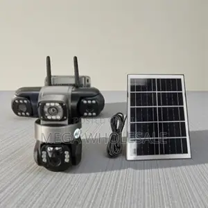 V380 Pro App Remote Control 20MP 4G PTZ Triple Lens Solar Cameras