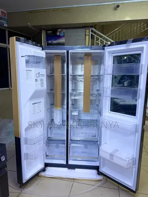 LG Side by Side Fridge Knock Knock Door With Water Dispenser 635L