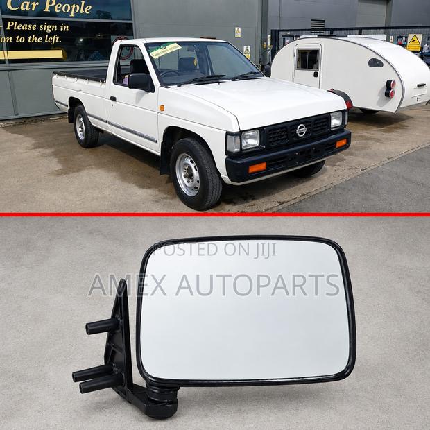 Side Mirror Nissan Sahara D21 Hardbody 4x4 Pick Up Black Manual
