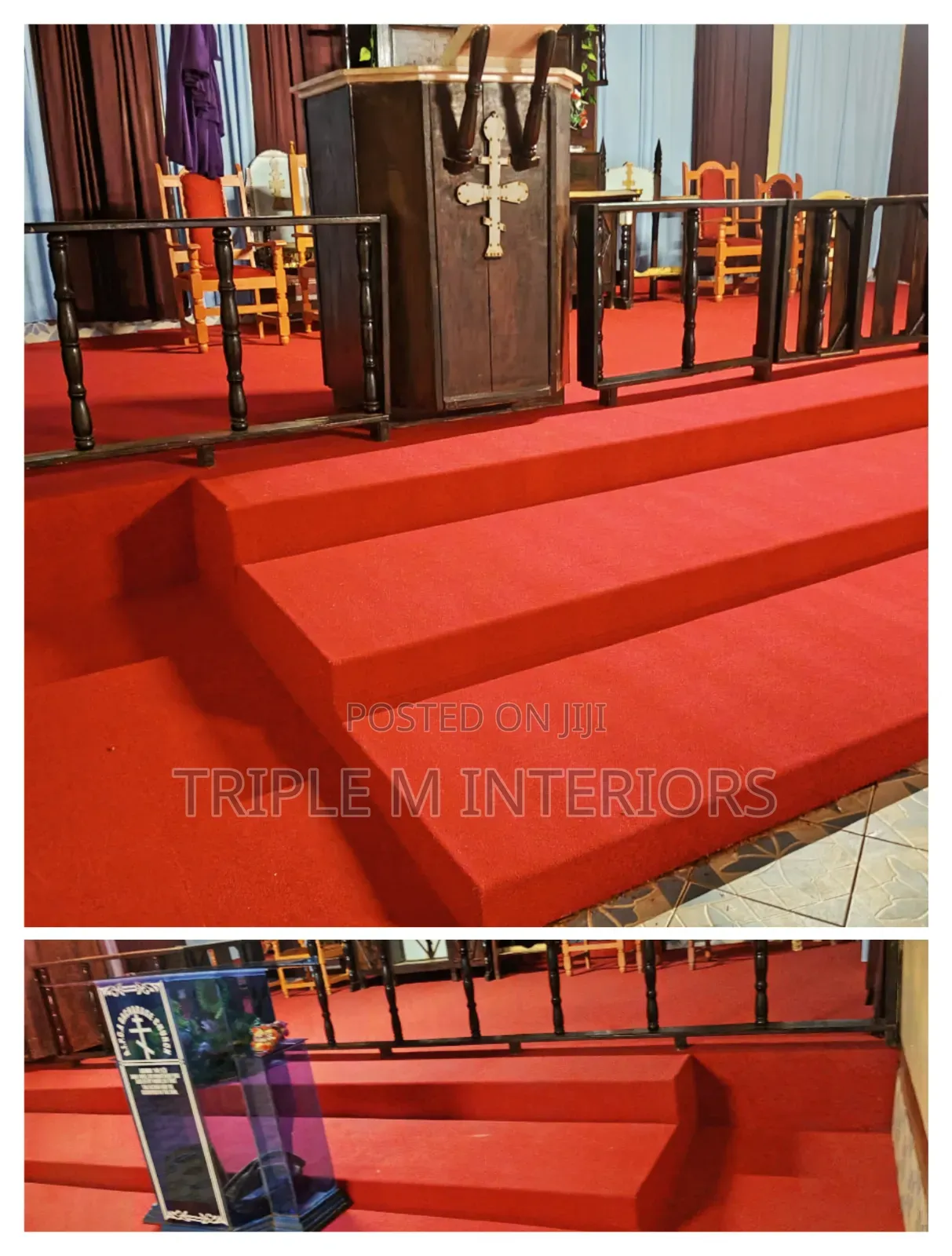 Churches, Offices Çarpet 4mm Delta Carpet for Modern Interior Finish