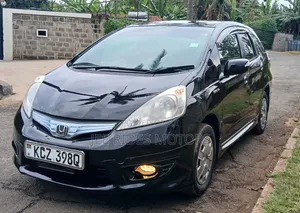 Honda Fit Shuttle 2013 Matt Black