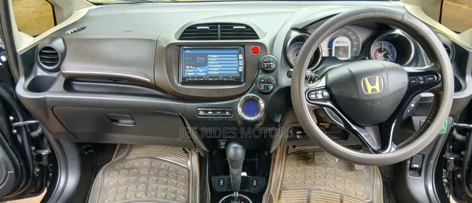 Honda Fit Shuttle 2013 Matt Black