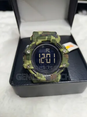 Skmei Green Camouflage Watch