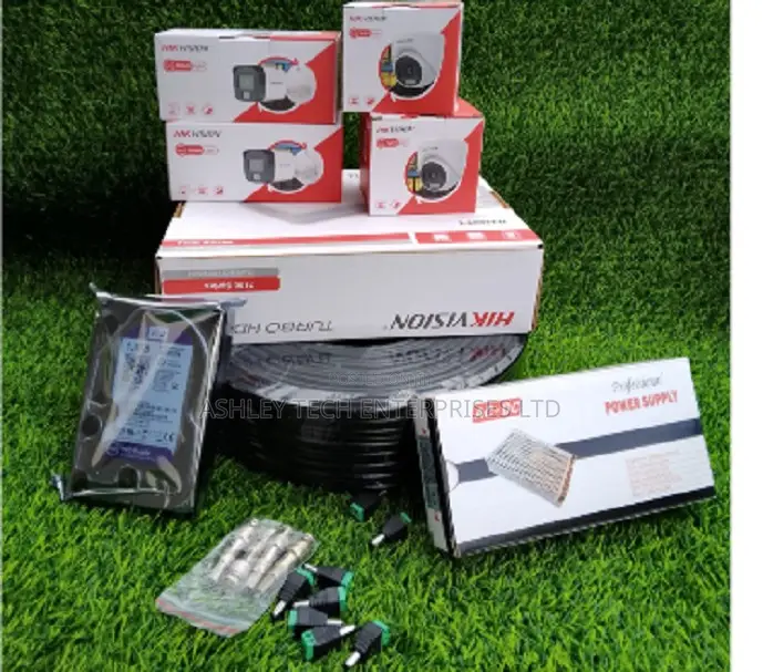 Hikvision 4 Channel 2MP Night Vision CCTV Kit