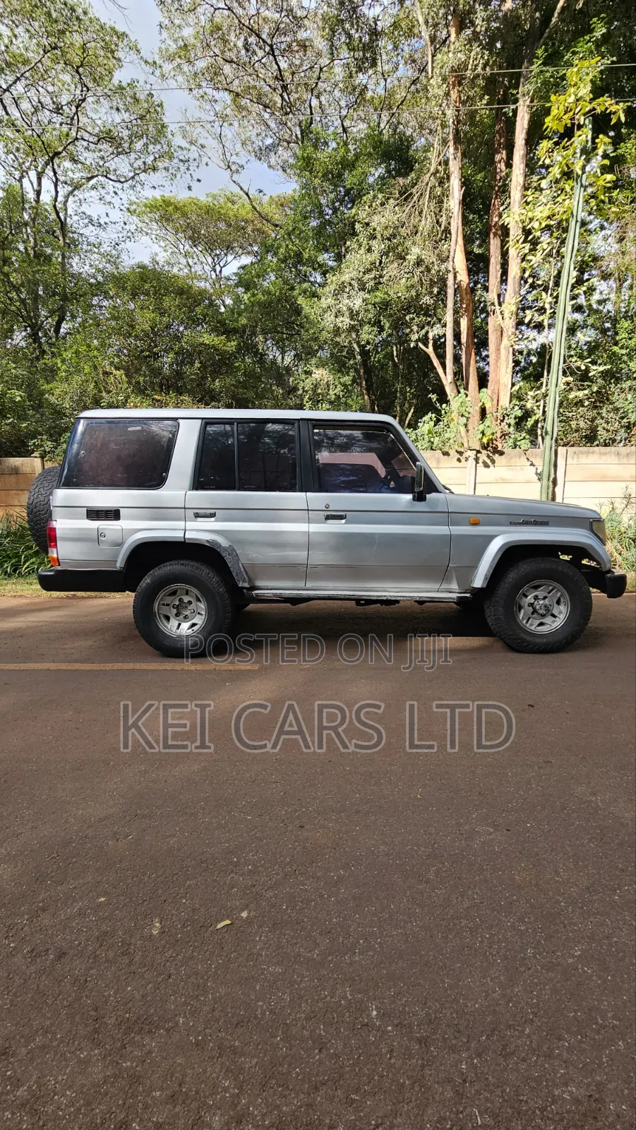Toyota Land Cruiser 70 1993 Silver