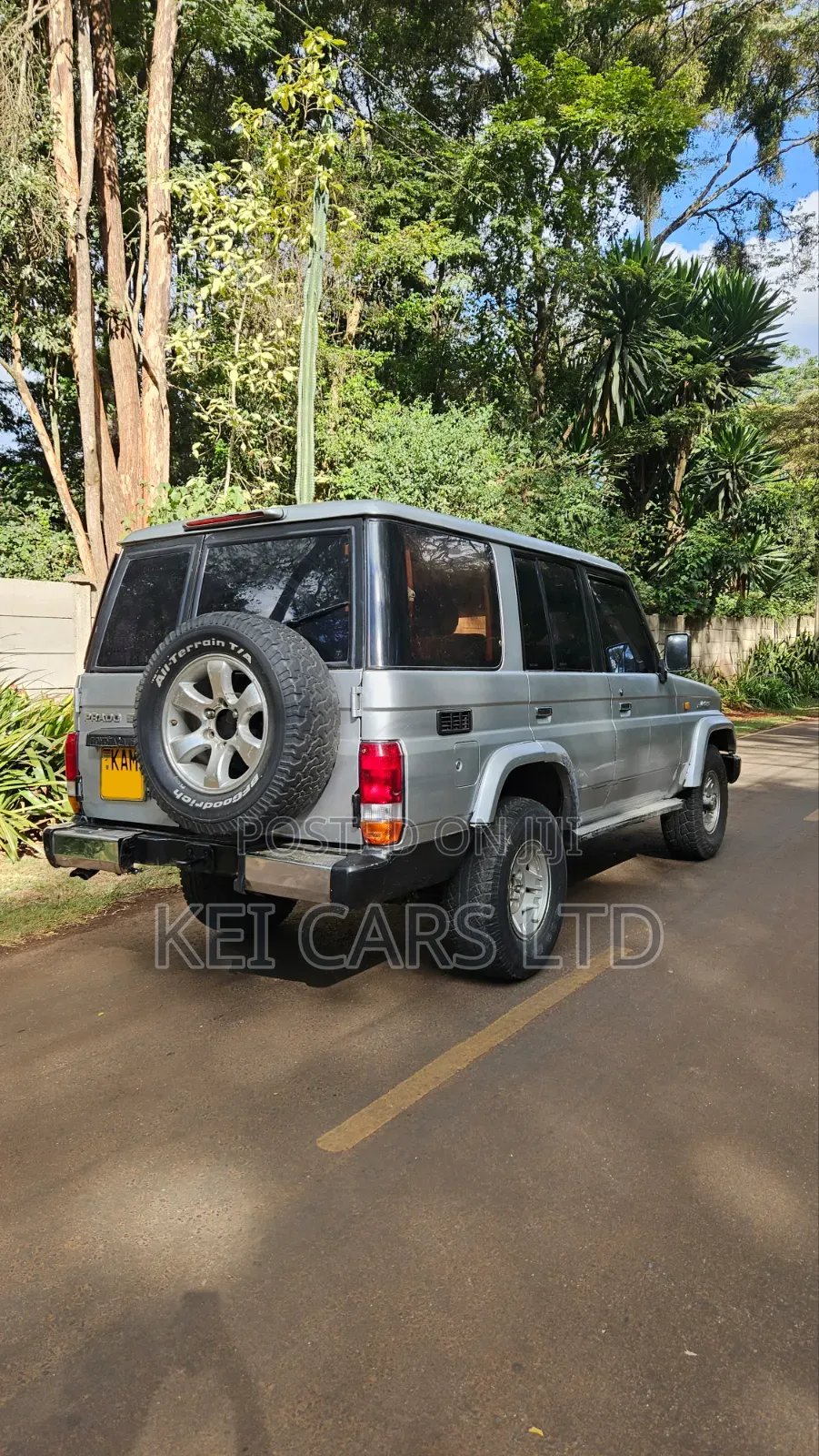 Toyota Land Cruiser 70 1993 Silver