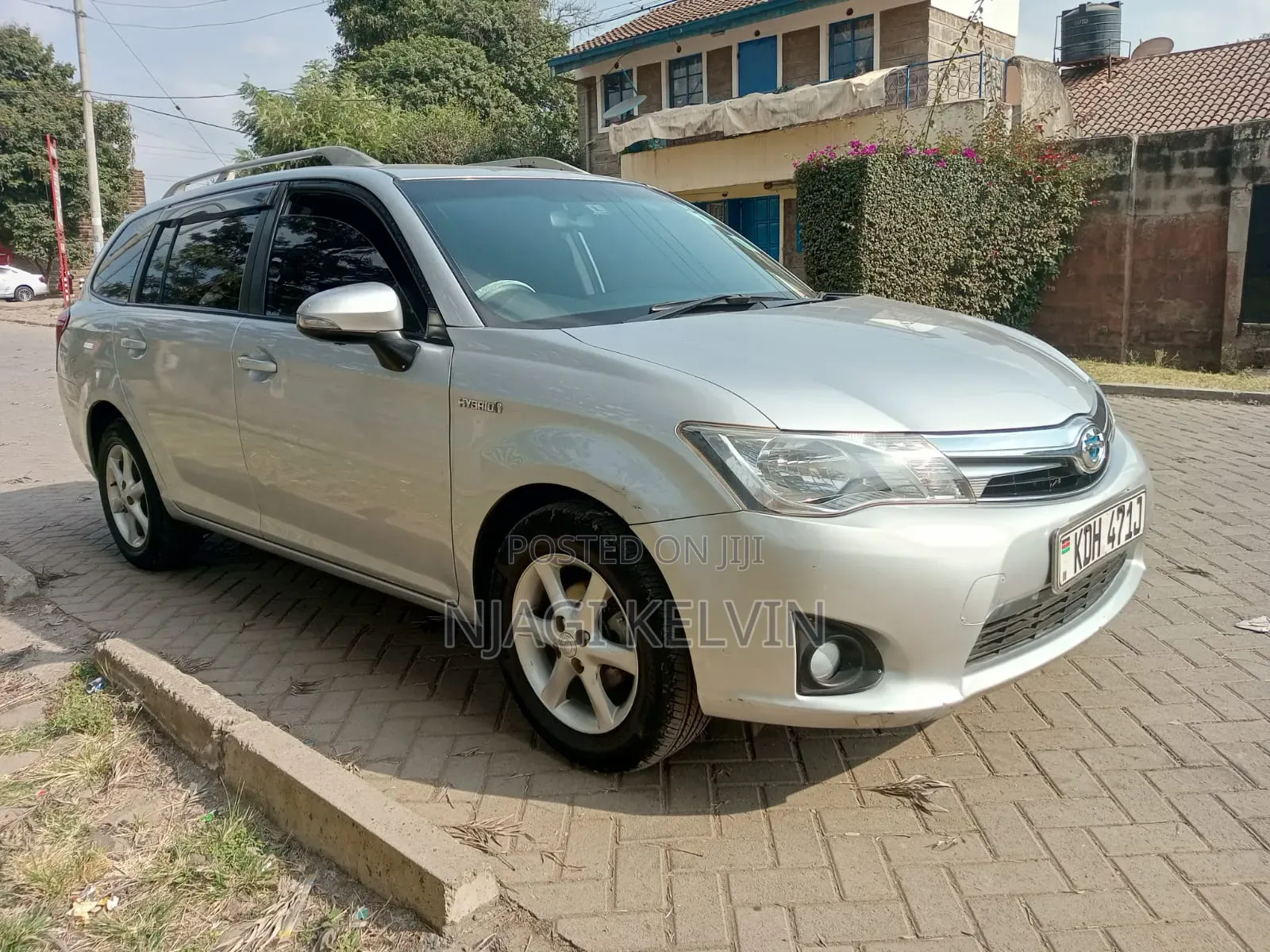 Toyota Corolla Fielder 2015 Silver