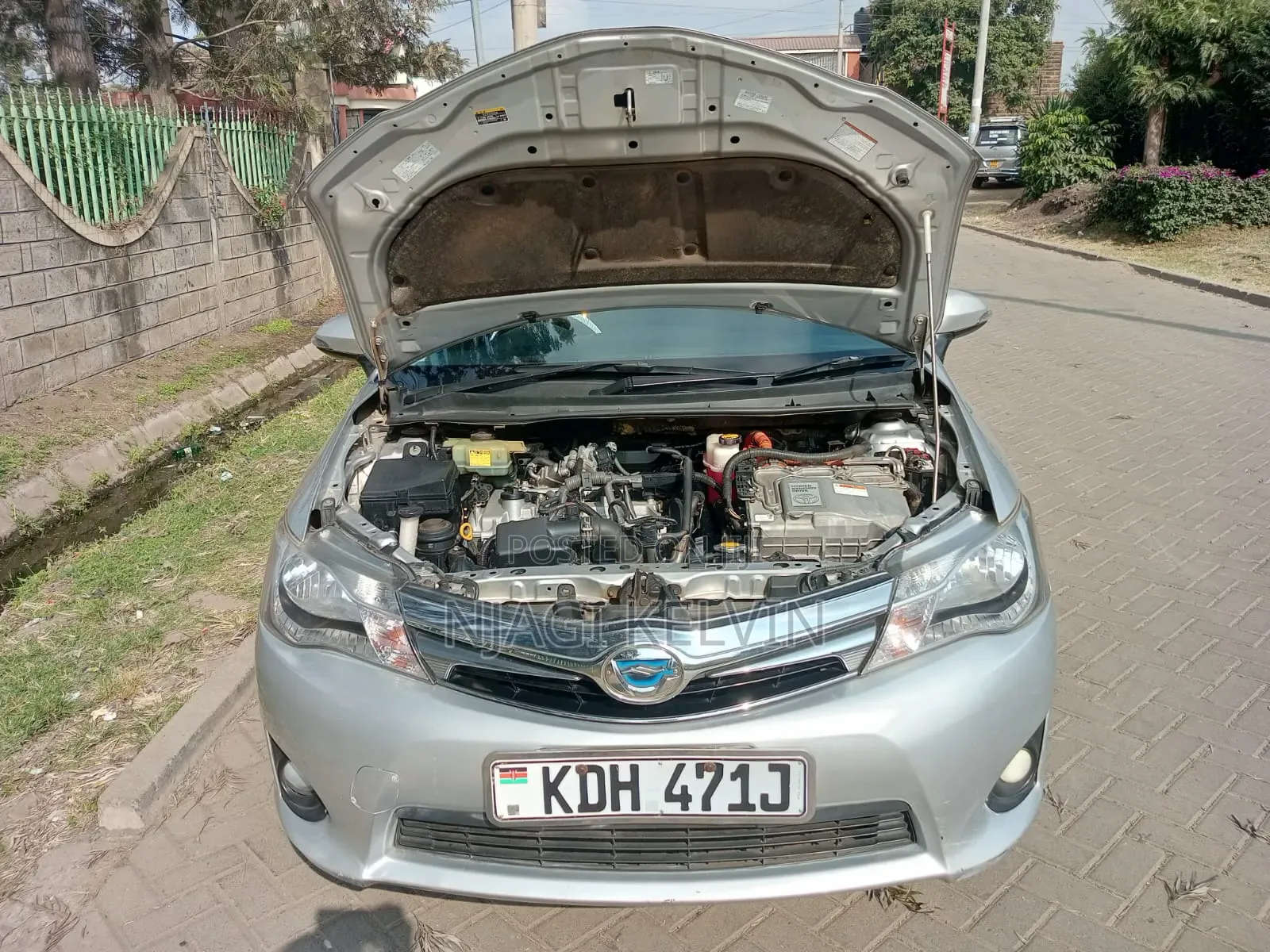 Toyota Corolla Fielder 2015 Silver