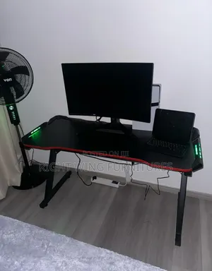 Decent Roll LED Light 1.2 1.4m Black Office /Home Gaming Table