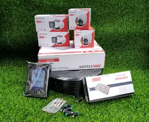 Professional Hikvision 4CH HD CCTV Security System