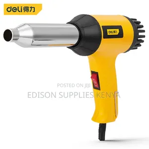 Deli Plastic Welding Gun 700W PVC Heat Gun Pipe Joint Car Bumper