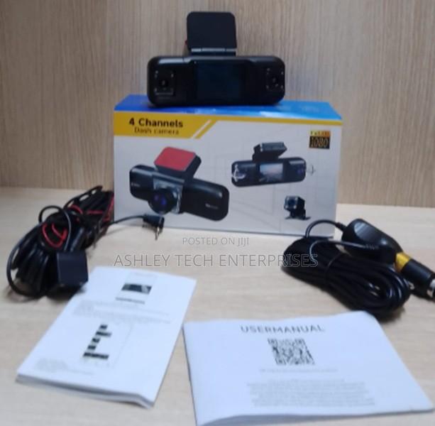 New Advanced 4 Channels Dash Camera – Full Car Recording System