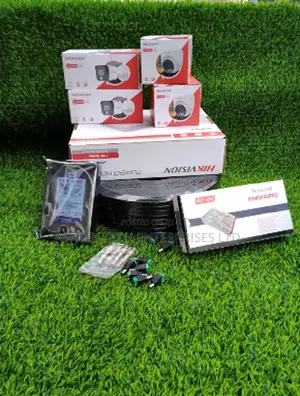 Hikvision 4 Camera 2MP Security Surveillance Kit