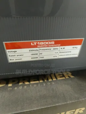 Lite 1800is Inverter Generator