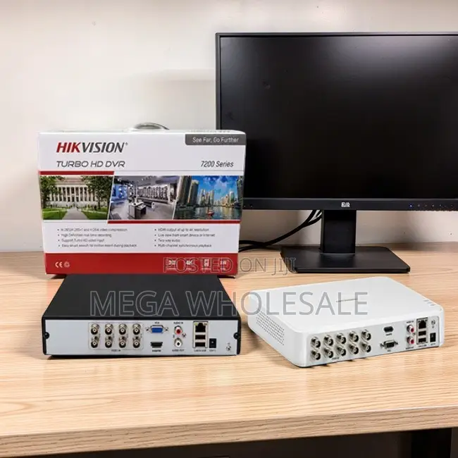 Mobile Access Hikvision 4 Channel, 8 Channel Upto 1080P DVR Machine