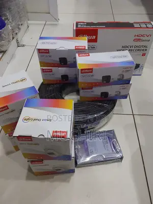 Dahua 8 Channels CCTV Kit With 8 Cameras Dome/Bullet Colorvu