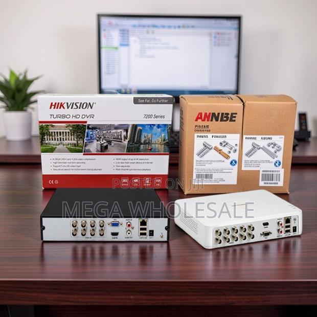 Remote View Hikvision 4 Channel, 8 Channel Upto 1080P DVR Machine