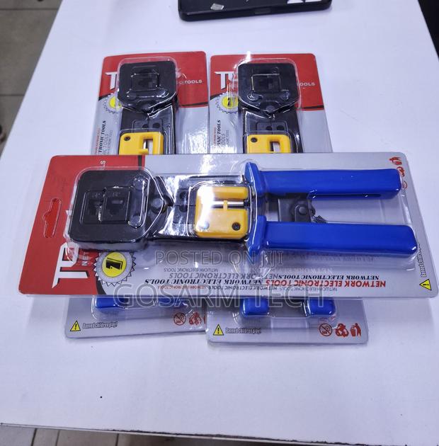 Pass Through Crimping Tool RJ45 Crimper Hand Network Tools Pliers