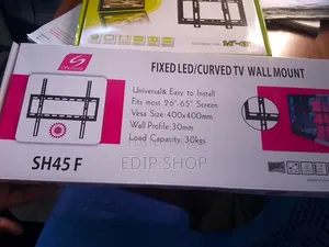 Curved Fixed TV Wall Mount