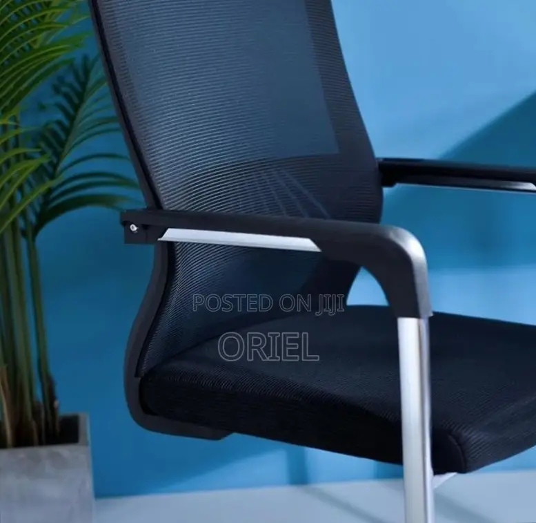Visitor Mesh Waiting Chair : Ergonomic Visitor Waiting Seat