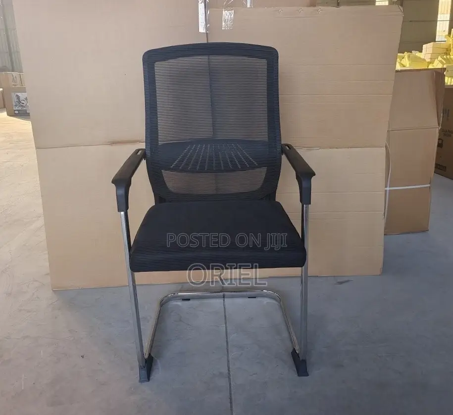 Visitor Mesh Waiting Chair : Ergonomic Visitor Waiting Seat