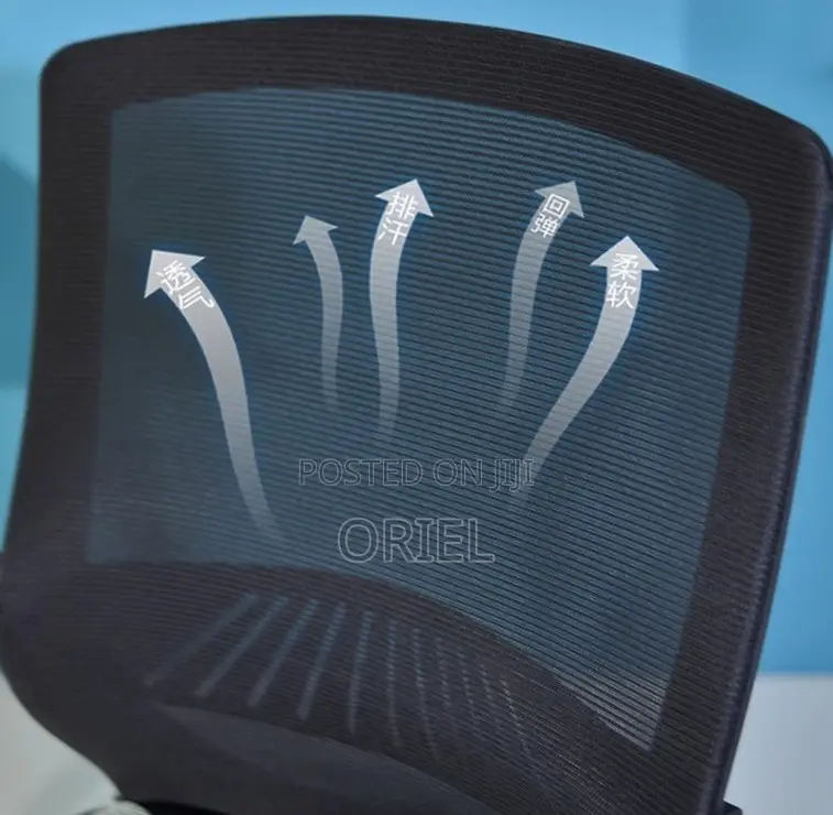 Visitor Mesh Waiting Chair : Ergonomic Visitor Waiting Seat