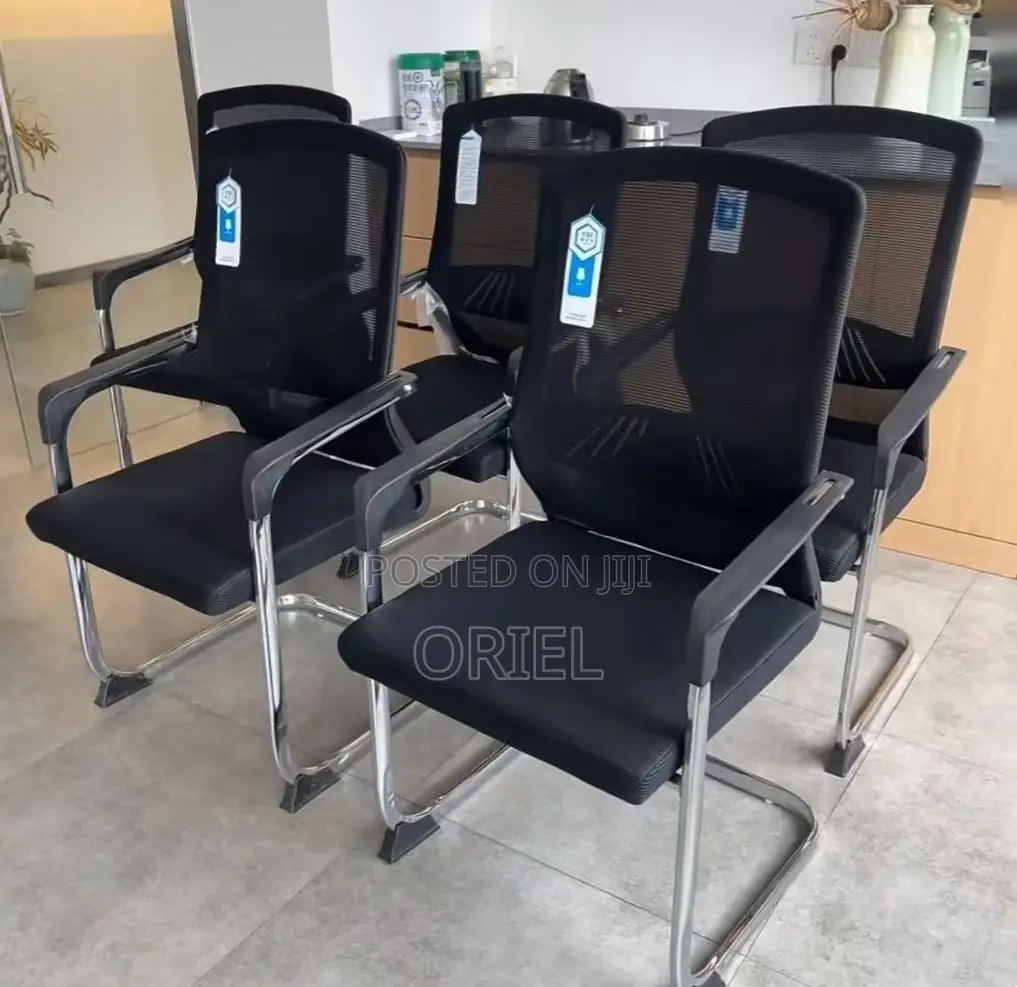 Visitor Mesh Waiting Chair : Ergonomic Visitor Waiting Seat