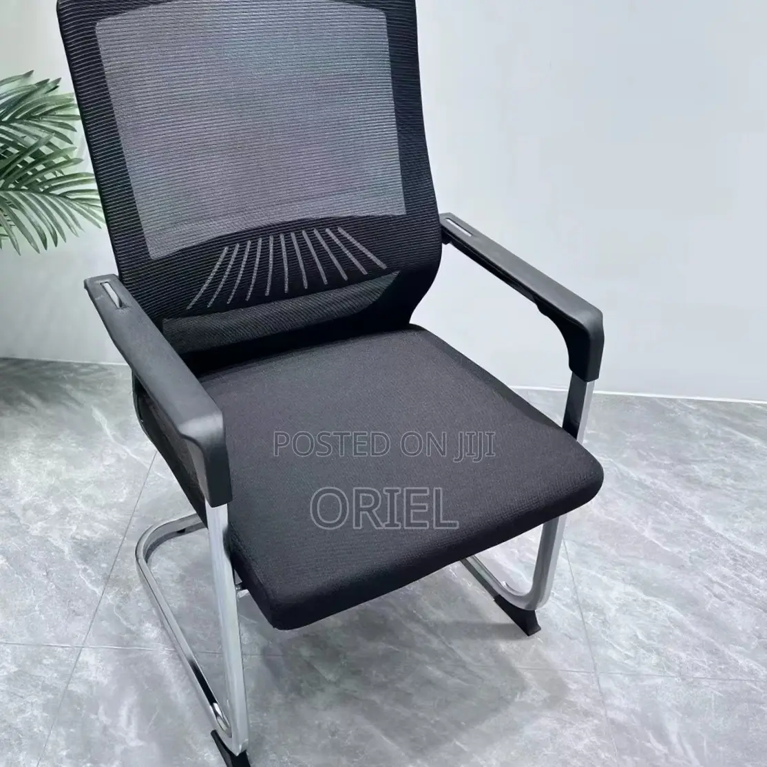 Visitor Mesh Waiting Chair : Ergonomic Visitor Waiting Seat