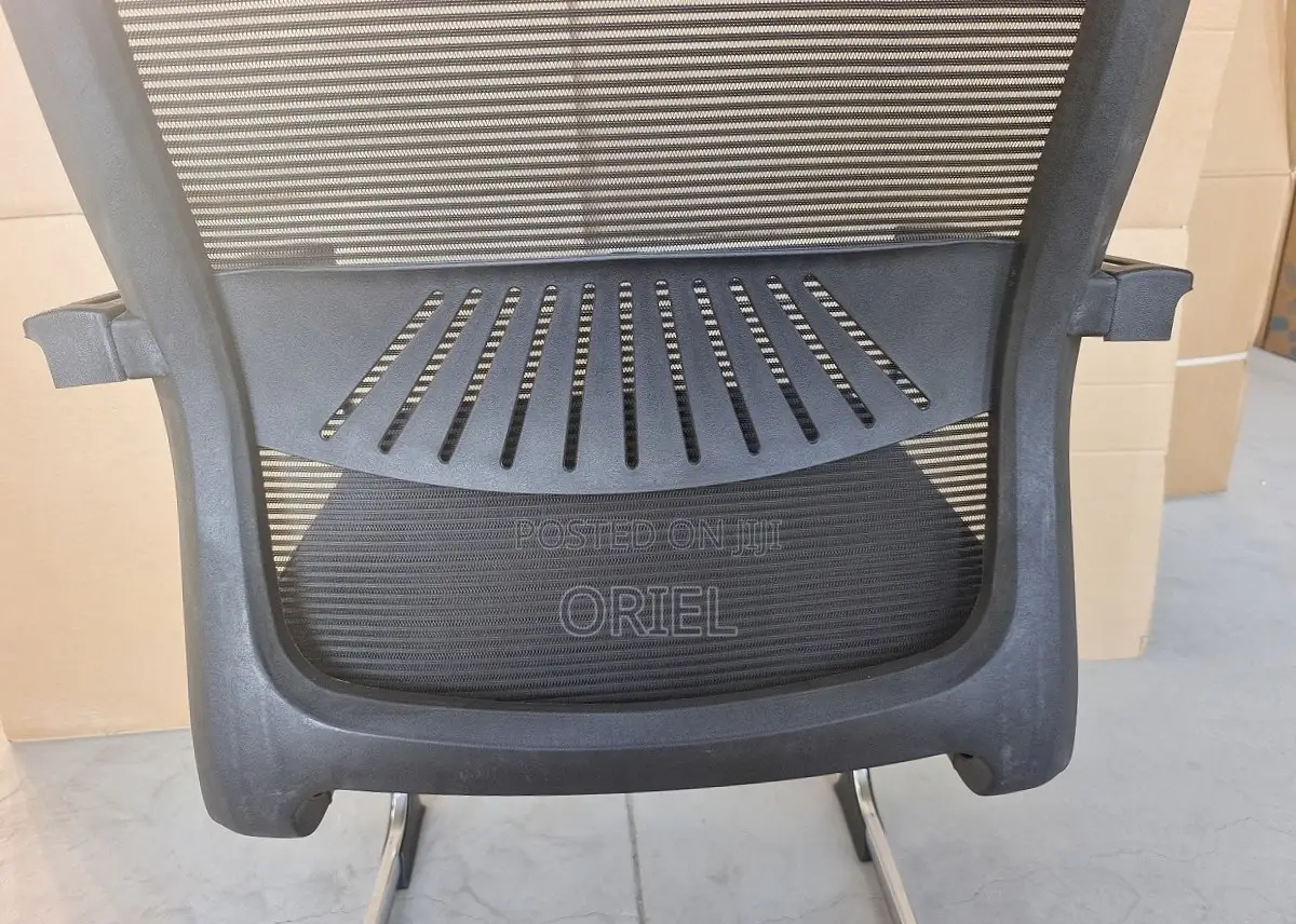 Visitor Mesh Waiting Chair : Ergonomic Visitor Waiting Seat