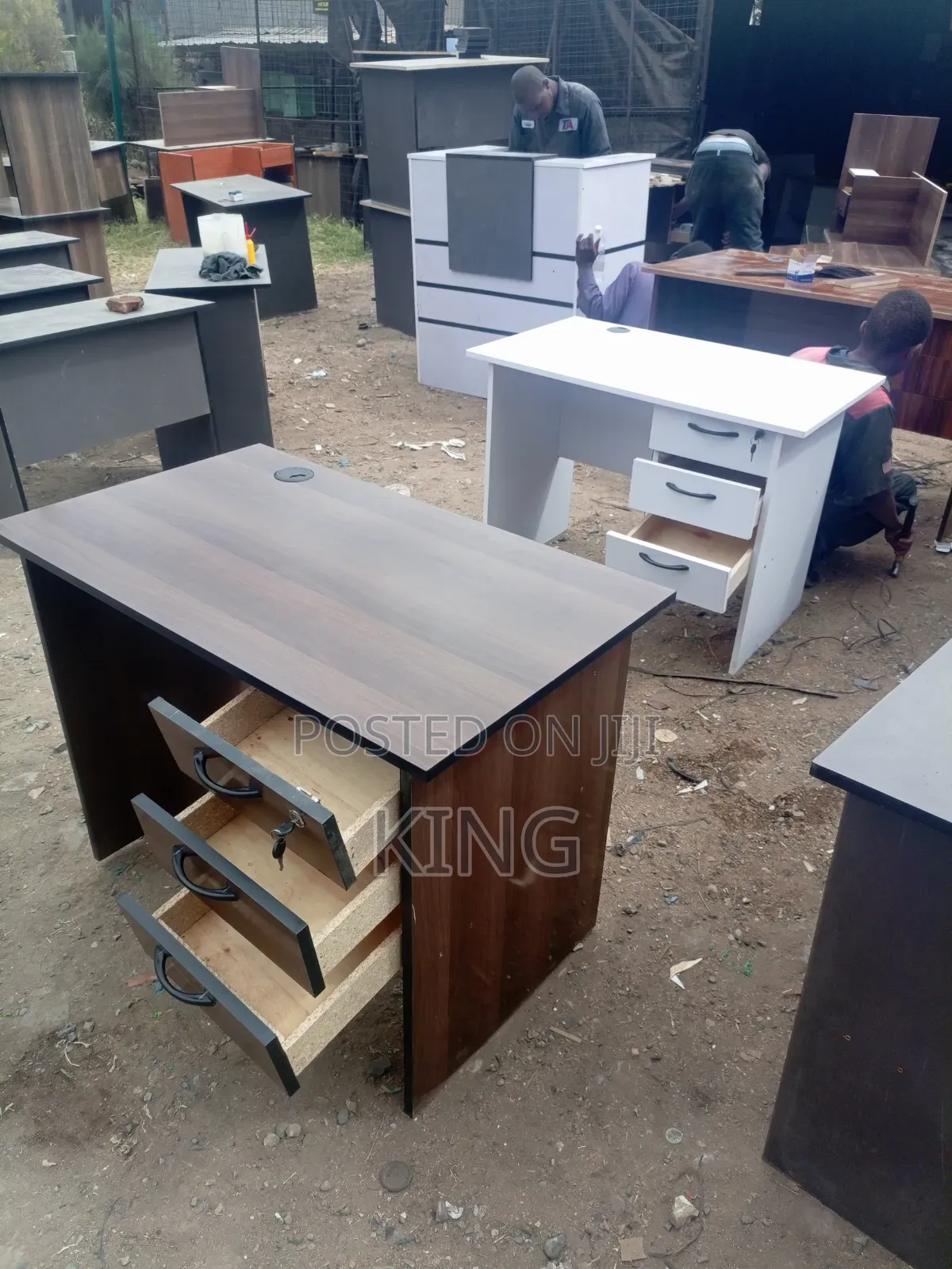 Dark Gray MODERN DESK